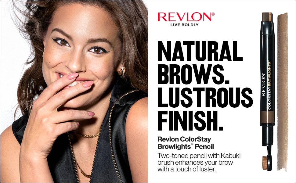 REVLON Colorstay Browlights Pomade Pencil: Soft Brown