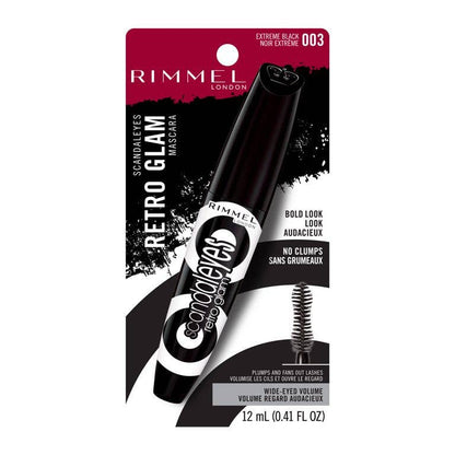 RIMMEL ScandalEyes Retro Glam Mascara: Black