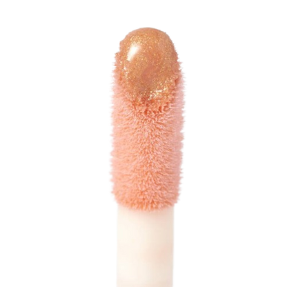 REVOLUTION Shimmer Bomb Lip Gloss: Golden goddess