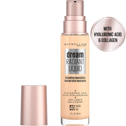 MAYBELLINE Dream Radiant Liquid Coverage Hydrating Foundation: Fair Porcelain