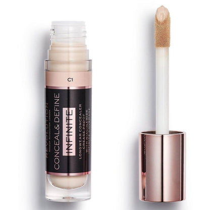 REVOLUTION Conceal & Define Infinite Longwear Concealer XL: C 1