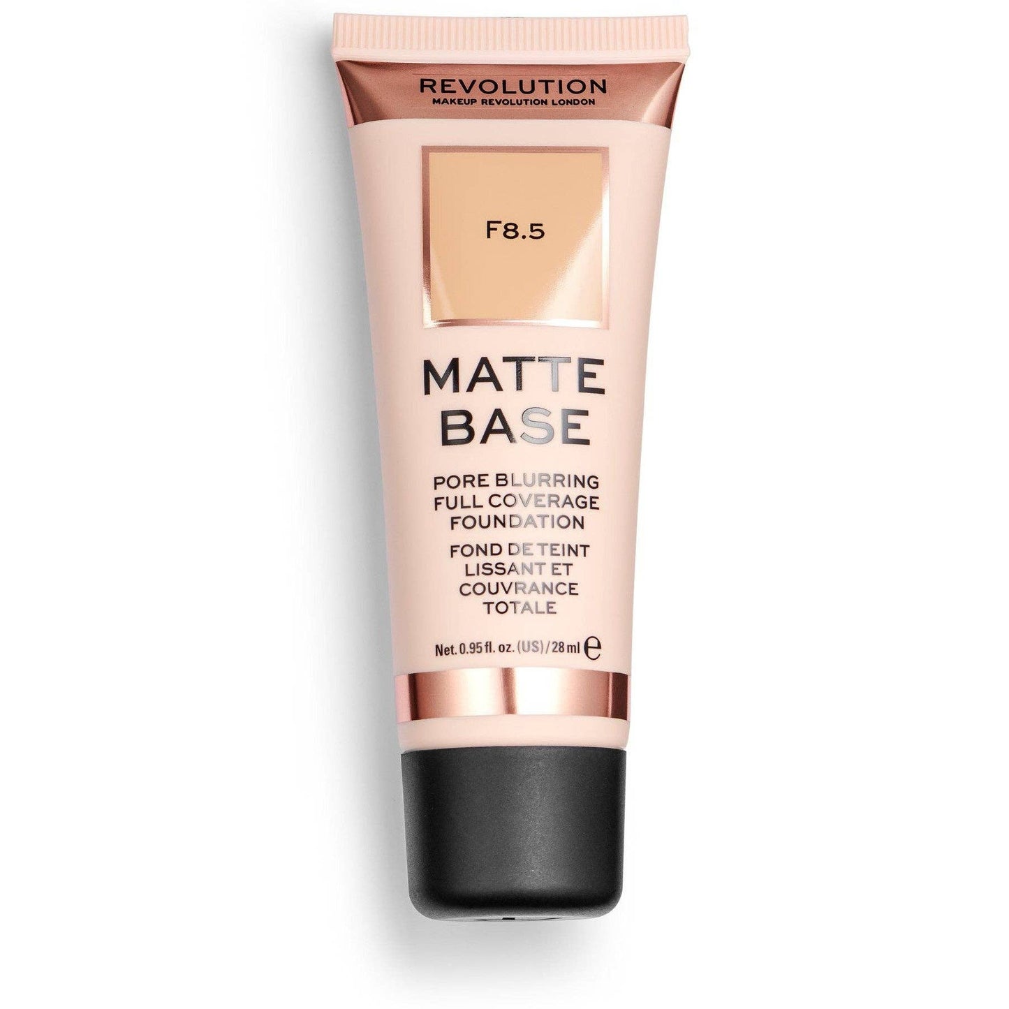 REVOLUTION Matte Base High Cover Foundation: F 1